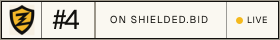 Preview of the live shielded.bid rank badge