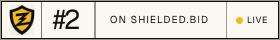 Preview of the live shielded.bid rank badge